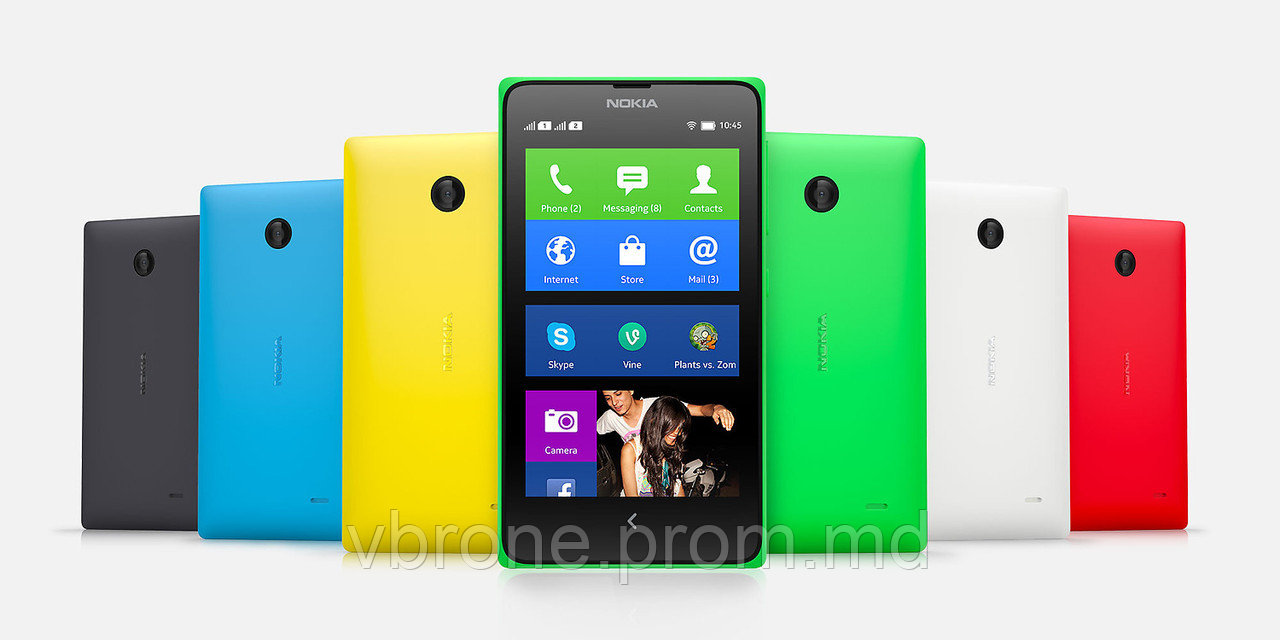 Бронированная защитная пленка для экрана Nokia X Dual Sim - фото 1 - id-p3867512