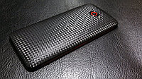 Декоративная защитная пленка для HTC Butterfly 919d карбон кубик черный