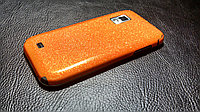 Декоративная защитная пленка для Samsung Galaxy S SCH-i500 оранжевый блеск