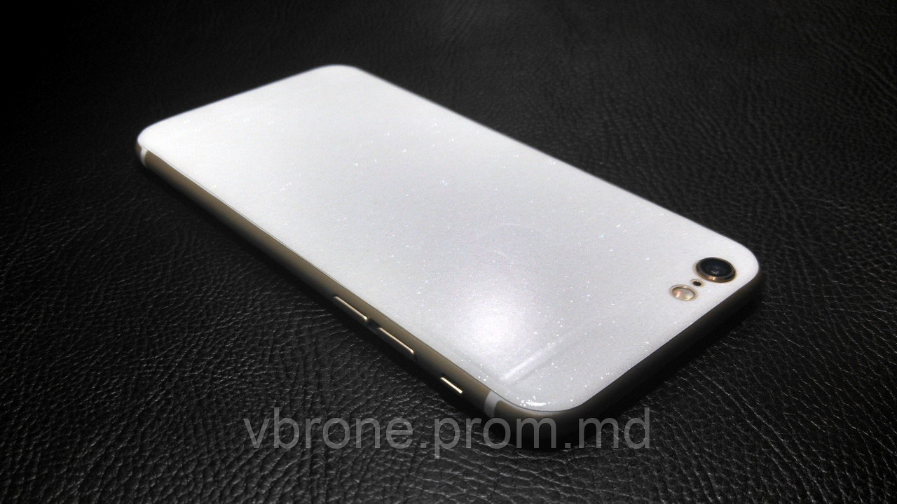 Декоративная защитная пленка для Iphone 6 белый блеск - фото 1 - id-p3868287