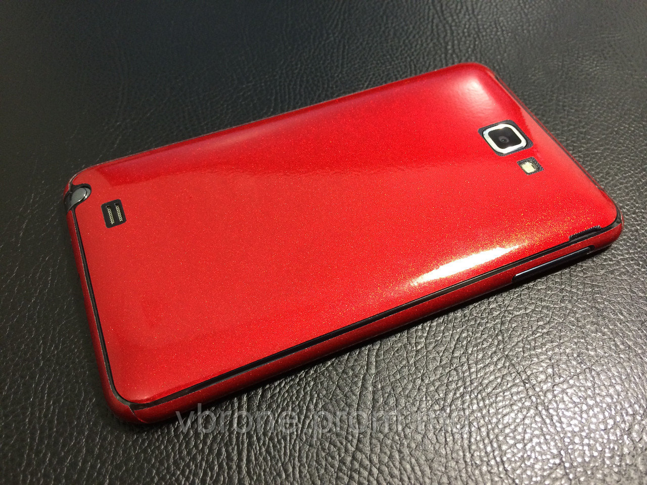 Декоративная защитная пленка для Samsung GT-N7000 Galaxy Note "канди красный" - фото 1 - id-p3868425