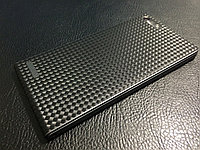 Декоративная защитная пленка для Huawei P6 карбон кубик черный