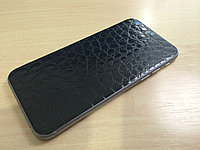 Декоративная защитная пленка для iphone 6 аллигатор черный