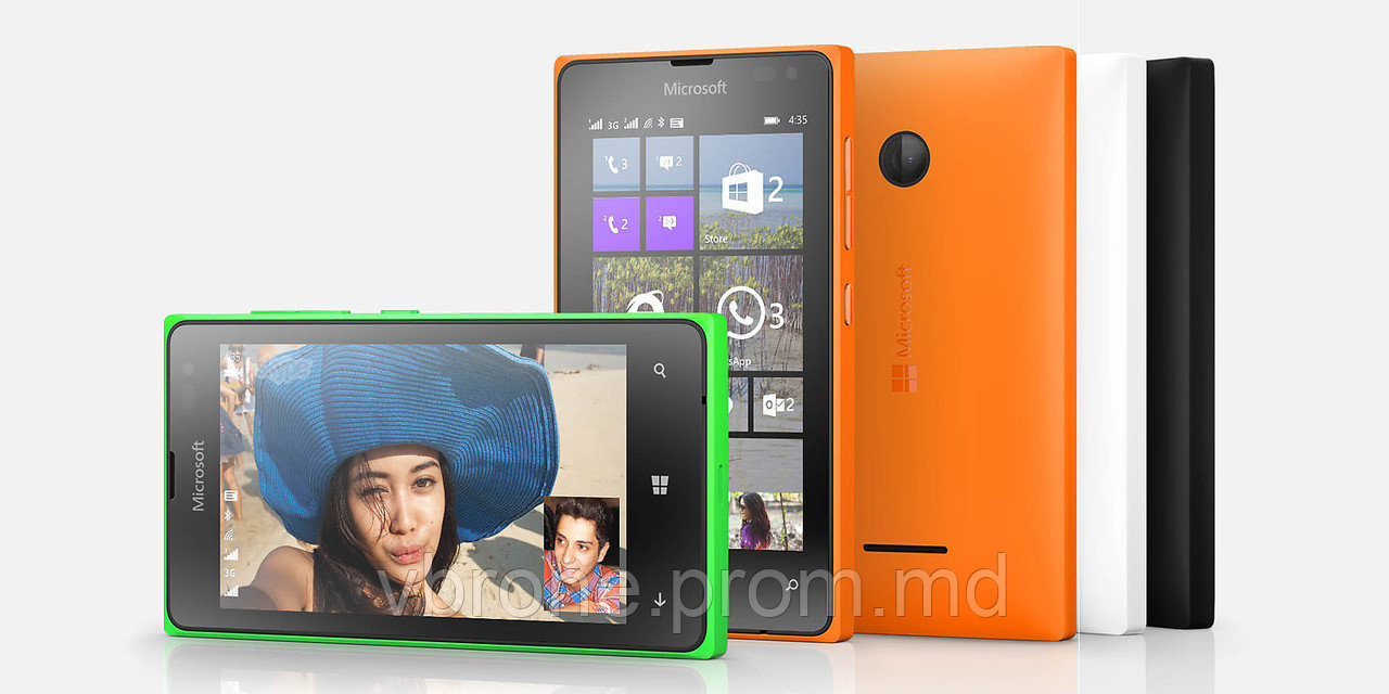 Бронированная защитная пленка для Nokia Lumia 435 Dual SIM - фото 1 - id-p3868645