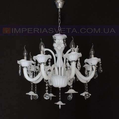 Люстра со свечами хрустальная IMPERIA восьмиламповая MMD-456446 - фото 1 - id-p2835396