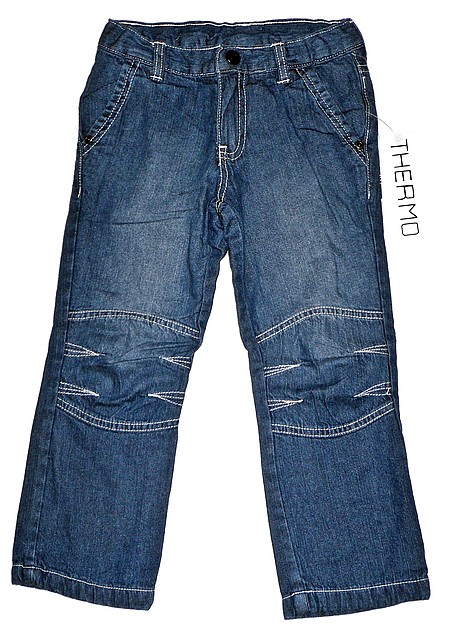Fashion is Passion джинсовые брюки термо, размер 92 см - фото 1 - id-p480125
