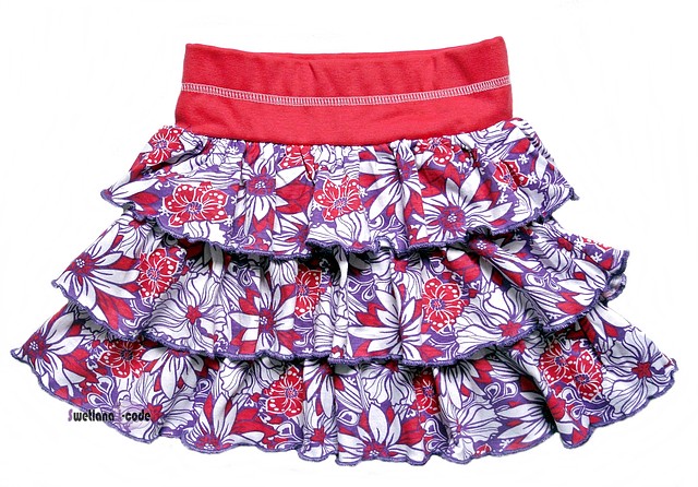 Emoi юбка с воланами на девочку, размер 98 см - фото 1 - id-p491842