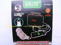 Набор светодиодные лампы + солнечная батарея Gdlite GD-8017A