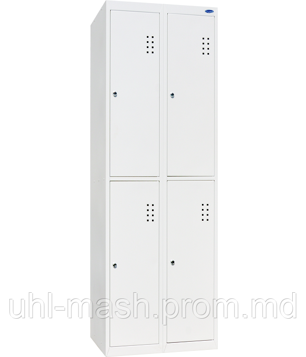Одежный металлический шкаф ШО-300/2-4 - фото 1 - id-p4026423