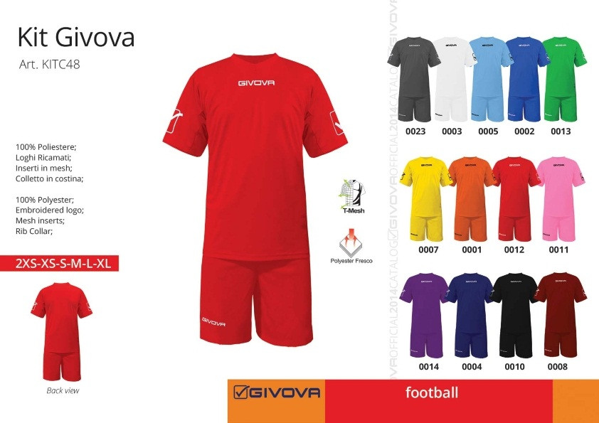 Волейбольная форма GIVOVA "Givova" (Italia) - фото 1 - id-p4896312