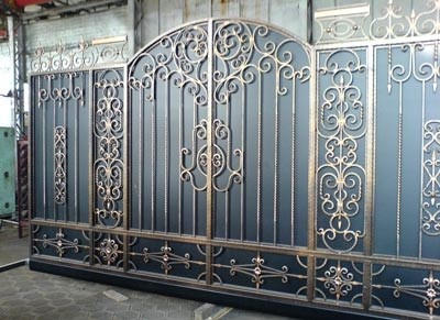 Изготовление металлических ворот Кишинев - фото 1 - id-p537986