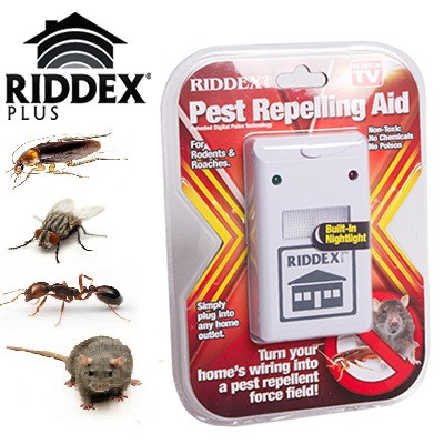Отпугиватель грызунов,тараканов и насекомых Riddex Pest Repelling Aid - фото 1 - id-p1897450