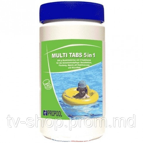 Таблетки для бассейна MultiTabs 5 в 1 - фото 1 - id-p4033645