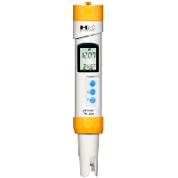 Профессиональный влагостойкий pH метр PH-200 с измерением температуры