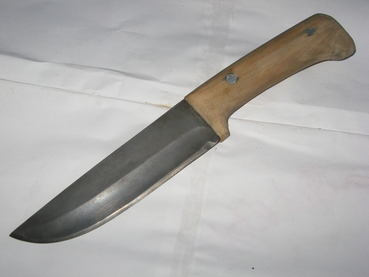 Нож охотничий кованный ШХ15 - фото 1 - id-p4101645