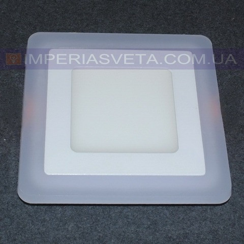 Светильник светодиодный дневного света IMPERIA панель 9W сверхтонкий квадрат RGB встраиваемый MMD-526555 - фото 1 - id-p4127906