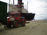 Мотовоз маневровый ММТ-2 на базе трактора (локомобиль, тяговый модуль, маневровый тягач)