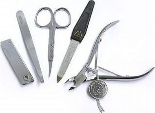 Маникюрный набор ZINGER Original мужской ZM-12-S (5 предметов:кус,ножн,пинц,пилка,книп) - фото 1 - id-p3308663