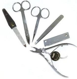 Маникюрный набор ZINGER Original мужской ZM-13-S (6 предметов:кус, 2 ножн,пилка,пинц,книп) - фото 1 - id-p3308664