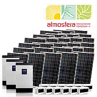Автономная солнечная электростанция 6 кВт