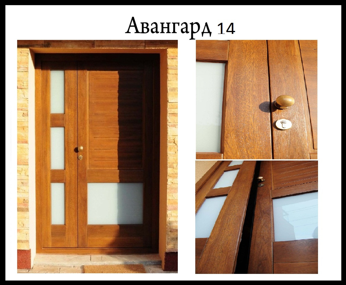 Дверь из дерева АВАНГАРД 14 - фото 1 - id-p4175752