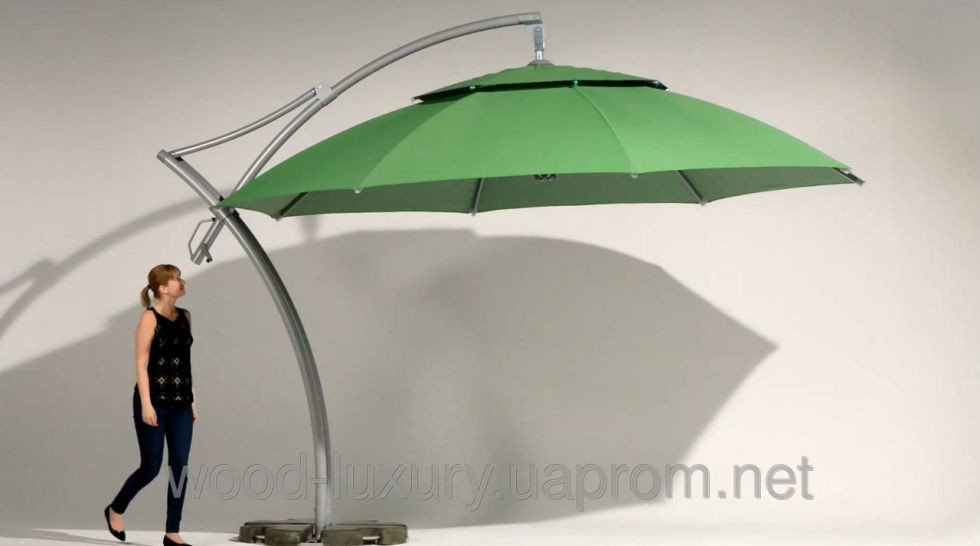 Зонт консольный Pitex 4,2*4,2м(Польша ) - фото 1 - id-p4177018