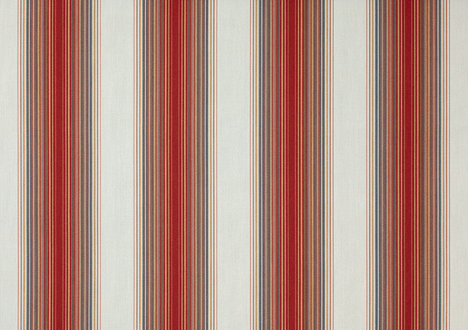 Ткани для маркиз Dickson 7351 ширина рулона 120см полоска красный/белый. - фото 1 - id-p4177378