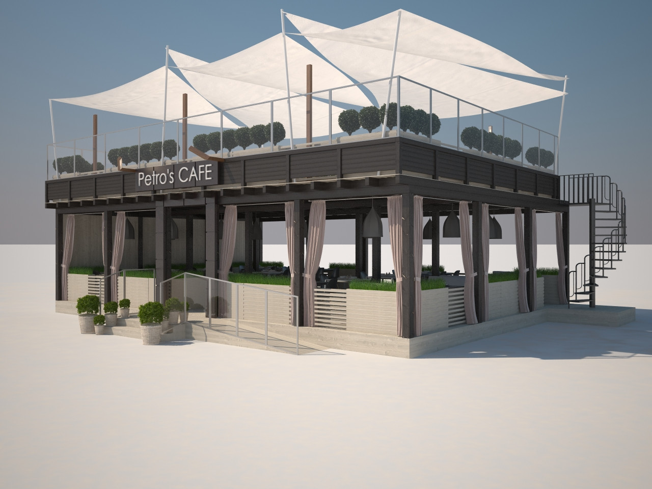 Проектирование и производство летних ресторанов и кафе дизайн интерьеров - фото 1 - id-p4178133