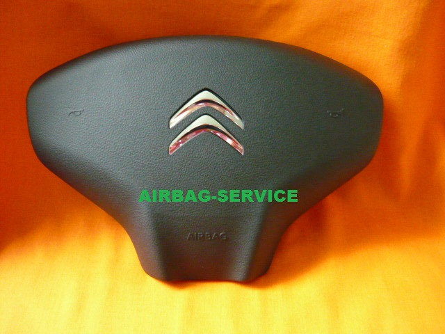 Накладка, заглушка на подушку безопасности, имитация Airbag, крышка в руль на CITROEN C-Elysee - фото 1 - id-p4183826