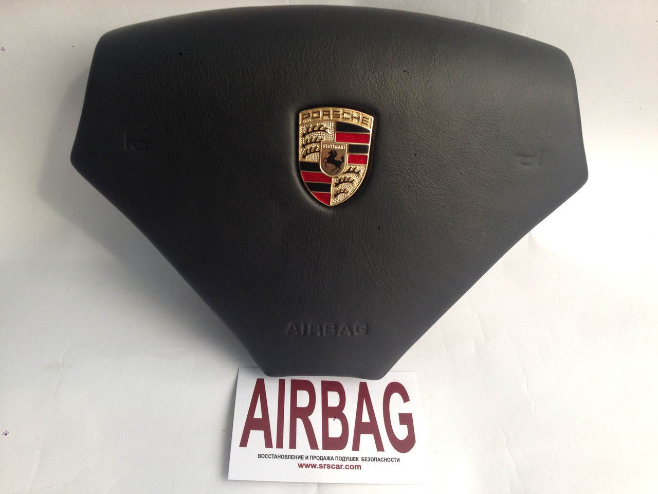 Крышка накладка заглушка имитация AIRBAG обманка муляж подушки безопасности Porsche Cayenne - фото 1 - id-p4184188