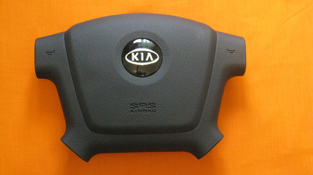 Крышка заглушка накладка обманка муляж подушки безопасности водителя KIA Cerato 2004-2009 - фото 1 - id-p4184242