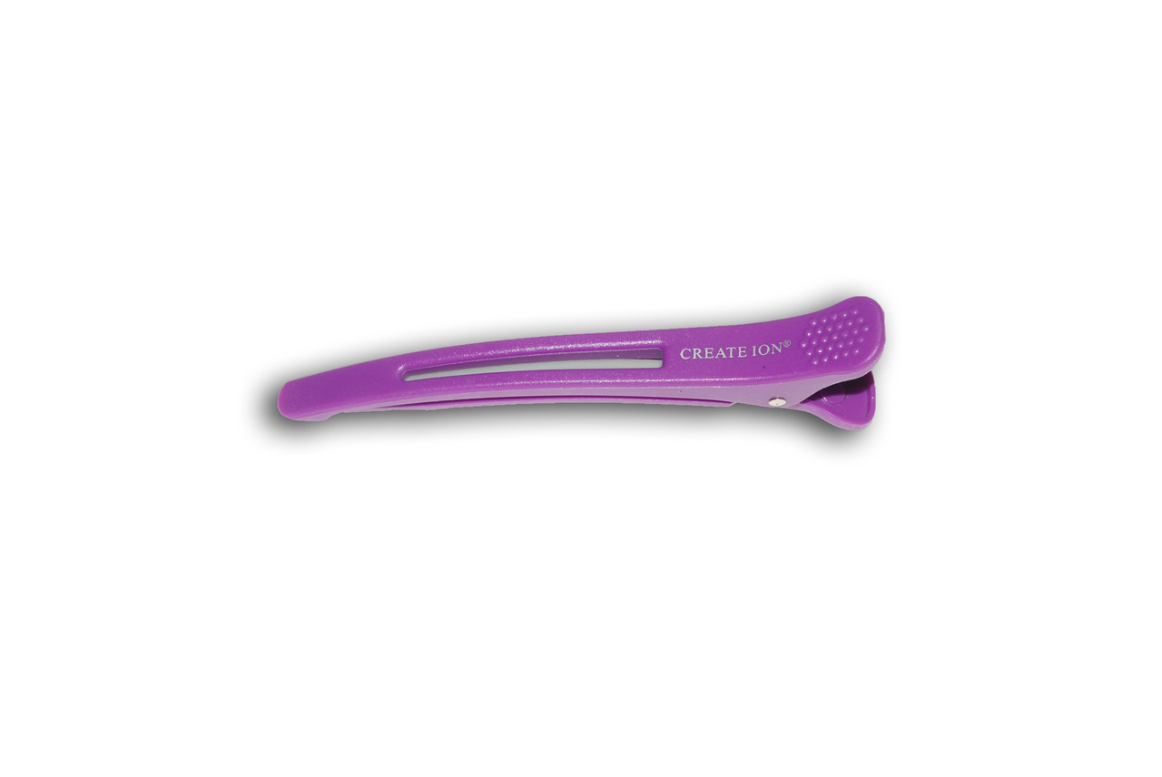 Зажим для волос c резинкой - фиолетовый - фото 1 - id-p3415599