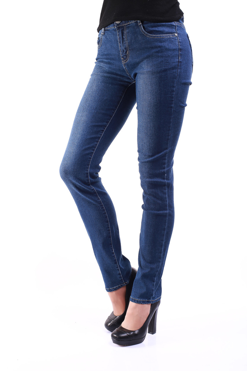 Синие женские джинсы Bs Jeans J6455 (5ед.36-44) 11$ - фото 1 - id-p4245376