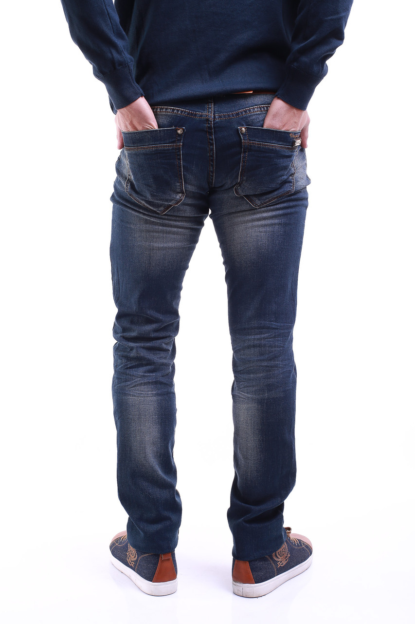 Тёртые мужские джинсы V801# 15$ - фото 1 - id-p4251264