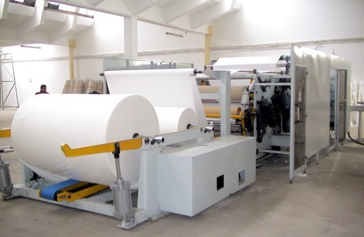 Мини-завод для порезки туалетной бумаги на рулоны из готового сырья - фото 1 - id-p23180