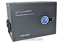 ИБП Luxeon UPS-800L, для котла, чистая синусоида, внешняя АКБ