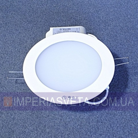 Светильник светодиодный дневного света IMPERIA панель 8w круг встраиваемый MMD-531253 - фото 1 - id-p4305193