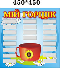 Стенд Список для детского сада