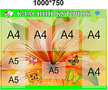 Классный уголок Лилия