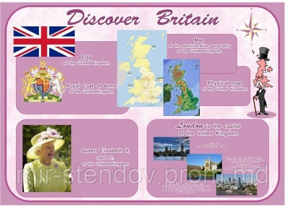 Стенд «знакомимся с Великобританией», фото 1