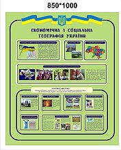 Стенды для кабинета географии поштучно