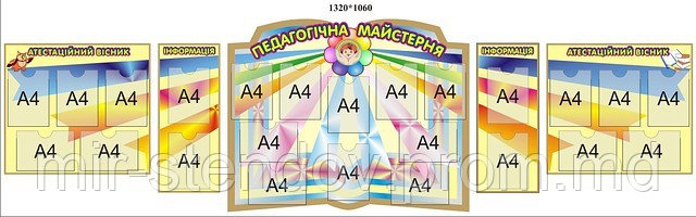 Педагогическая мастерская. Стенд информационный, фото 1