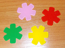 Магнит канцелярский Ромашка