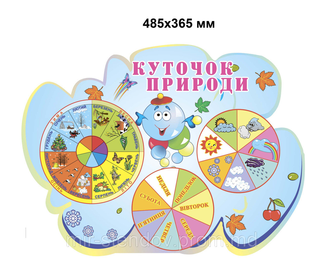 Календарь природы Облачко Капитошка - фото 1 - id-p4426500