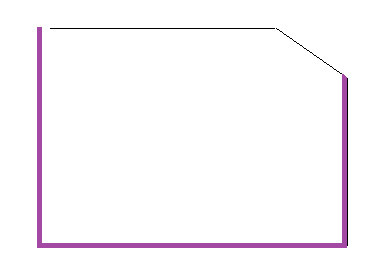 Карман А-3 горизонтальный Фиолетовый - фото 1 - id-p4427331