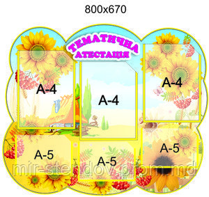Тематична атестація стенд, фото 1