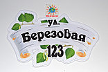 Адресный указатель нестандартной формы. "Берёзовая", фото 3