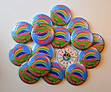 Значок "Выпускник детского сада" Радуга, фото 2