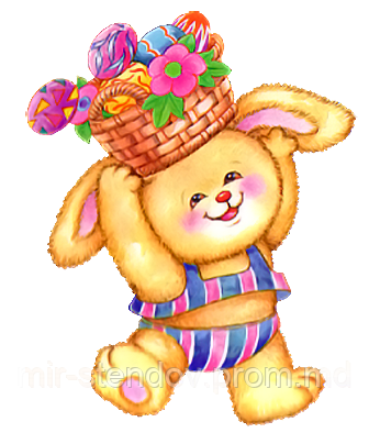 Декоративные стенды к Пасхе Зайка, фото 1