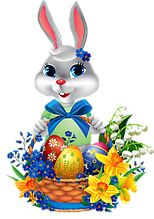 Декоративные стенды к Пасхе Заяц